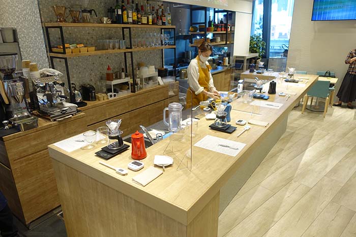 コーヒー教室 コロナ対策 バリスタケータリング