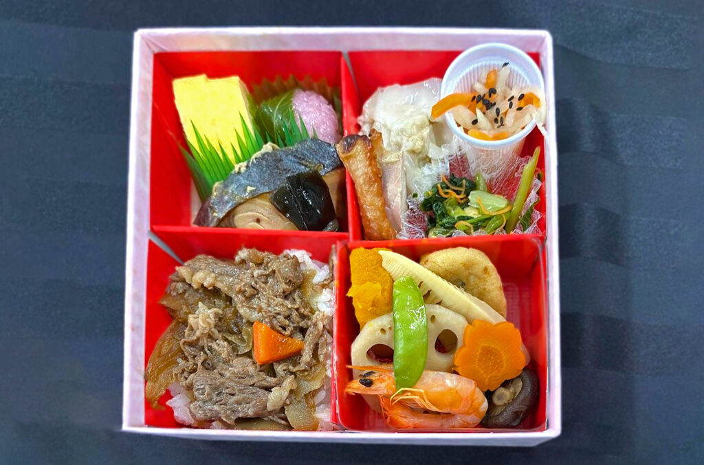 奈良でのランチョン弁当_01