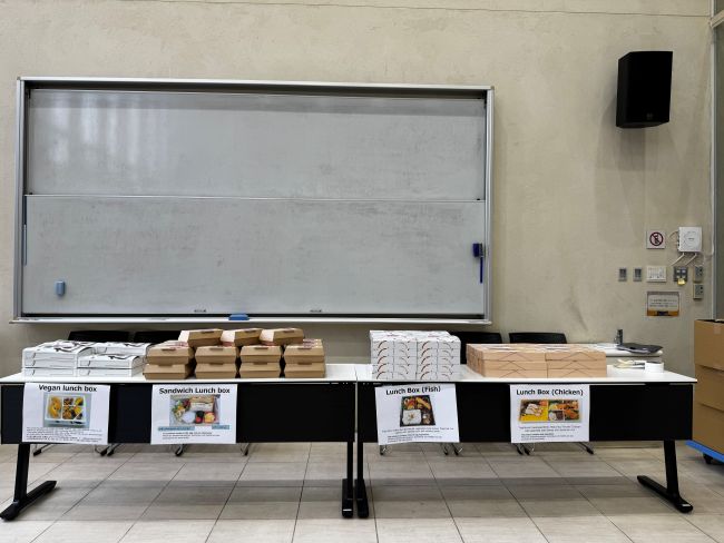 お弁当配布場所1